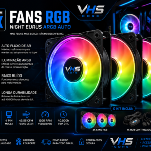 Kit Fan CLANM Night Eurus ARGB Auto